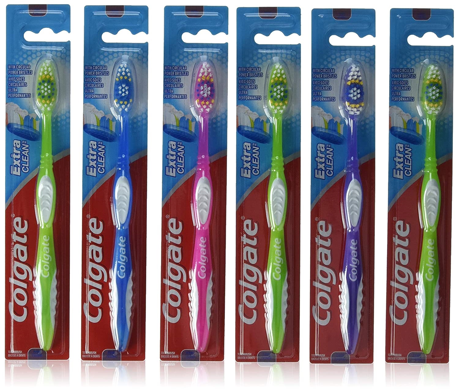 COLGATE Extra Clean Toothbrush (pack of 12)_0