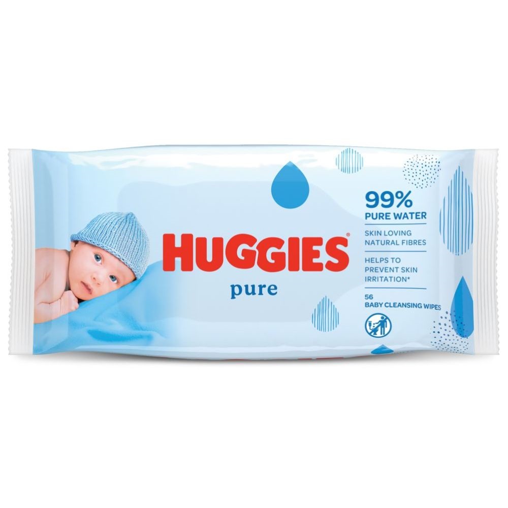 Huggies pure baby wipes 56 Baby Cleansing wipes_0
