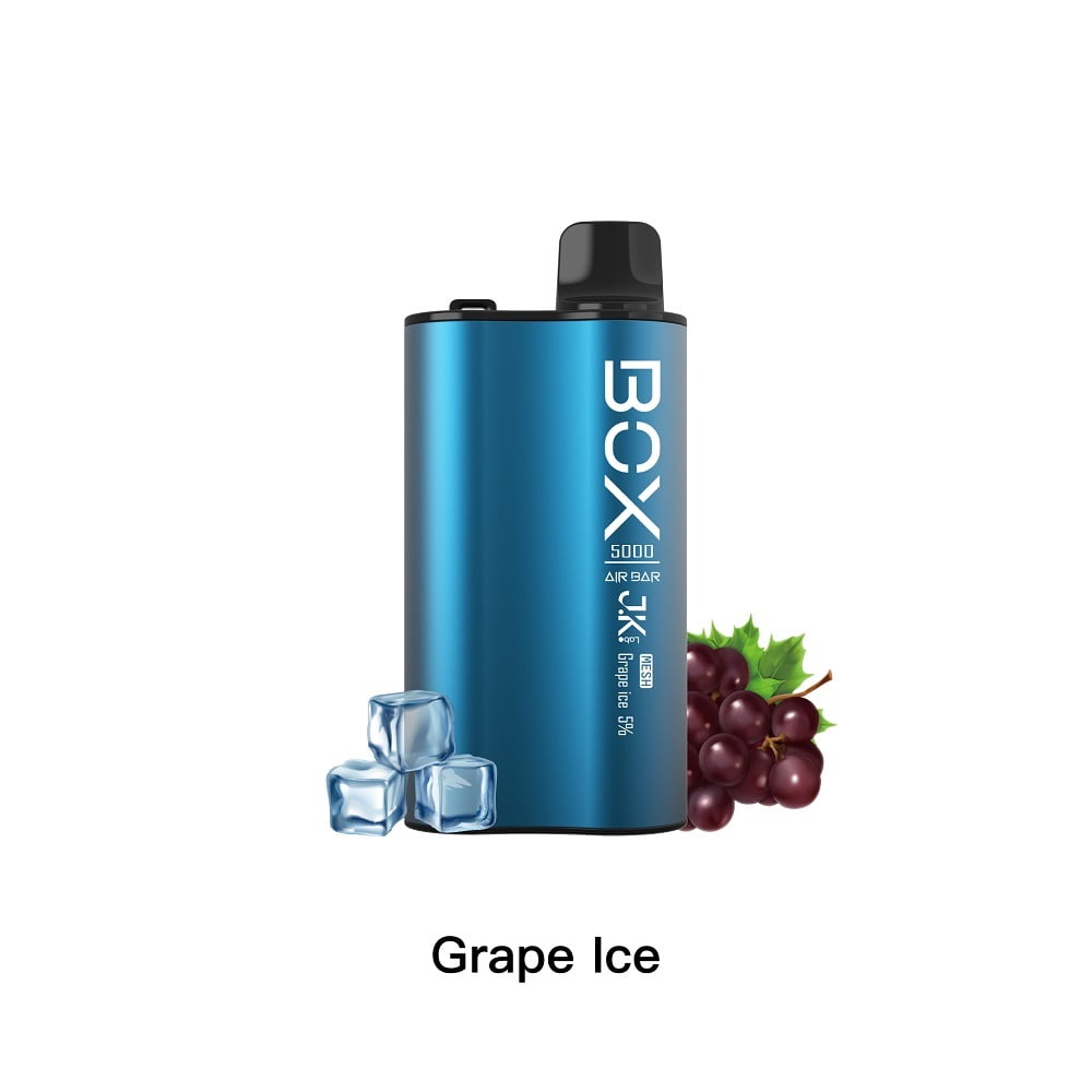 GRAPE ICE 5PK AIR BAR BOX MESH DISPOSABLE 5000 PUFFS 