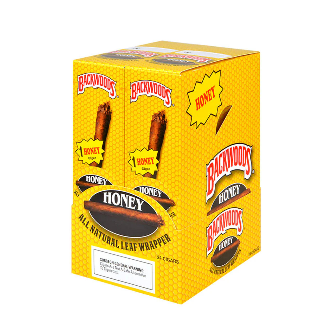 BACKWOODS SINGLES HONEY CIGARS PACK OF 24