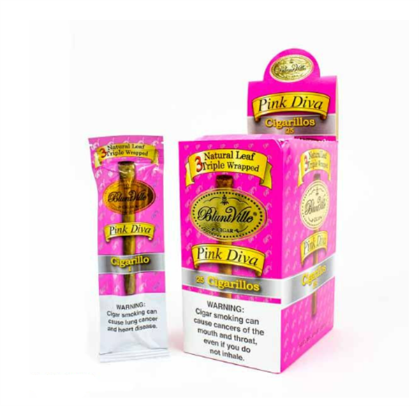 BLUNT VILLE PINK DIVA 25 CIGARS