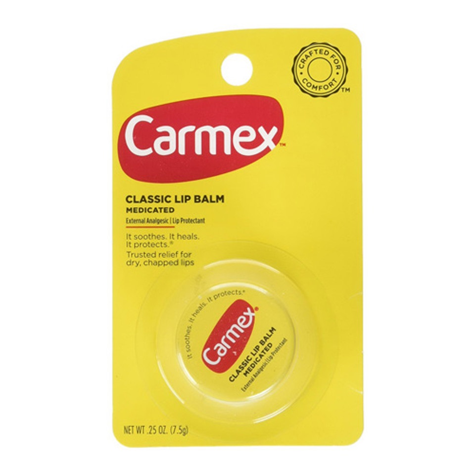 CARMEX ORIGINAL CLASSIC LIP BALM MEDICATED 25 OZ (7.5 G) 1 BOX 