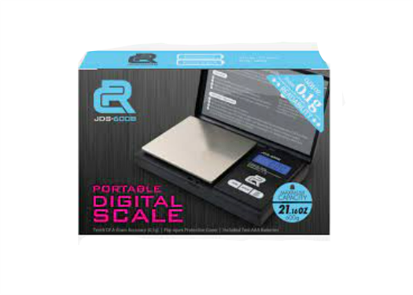 CR JDS-M600 PORTABLE DIGITAL SCALE MAX CAPACITY 21.16 OZ 600G