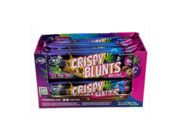 CRISPY BLUNTS HAZELNUT MILK CHOCOLATE 1 CT