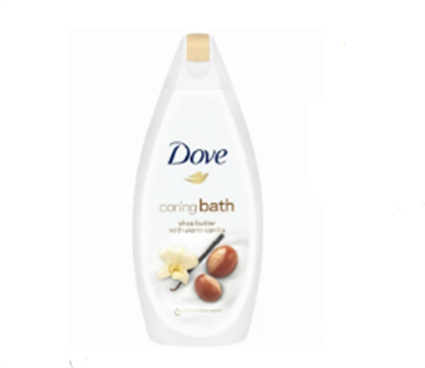 DOVE CARING BATH SHEA BUTTER WITH WARM VANILLA 450 ML