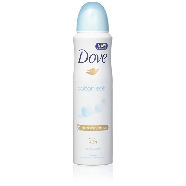 DOVE COTTON SOFT ANTI PERSPIRANT DEODORANT SPRAY 150 ML