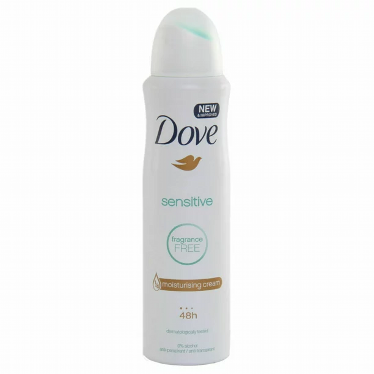 DOVE FRAGRANCE FREE SENSITIVE DEODORANT SPRAY 150 ML