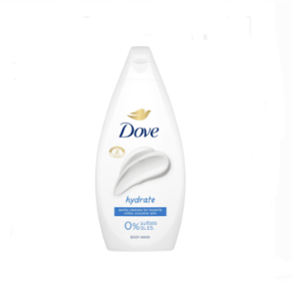 DOVE HYDRATE 0% SULFATE SLES 450 ML