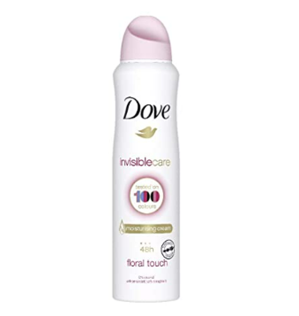 DOVE INVISIBLE CARE ANTIPERSPIRANT DEODORANT SPRAY 150 ML
