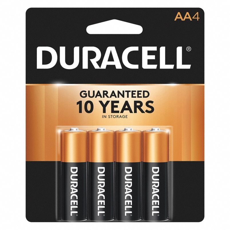 DURACELL AA4 BATTERY 1.5V DC 4 CT