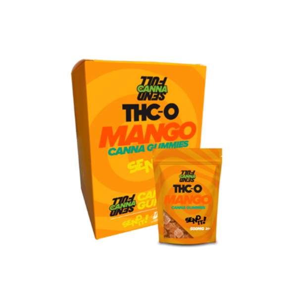 FULL SEND THC-O CANNA GUMMIES MANGO 500MG