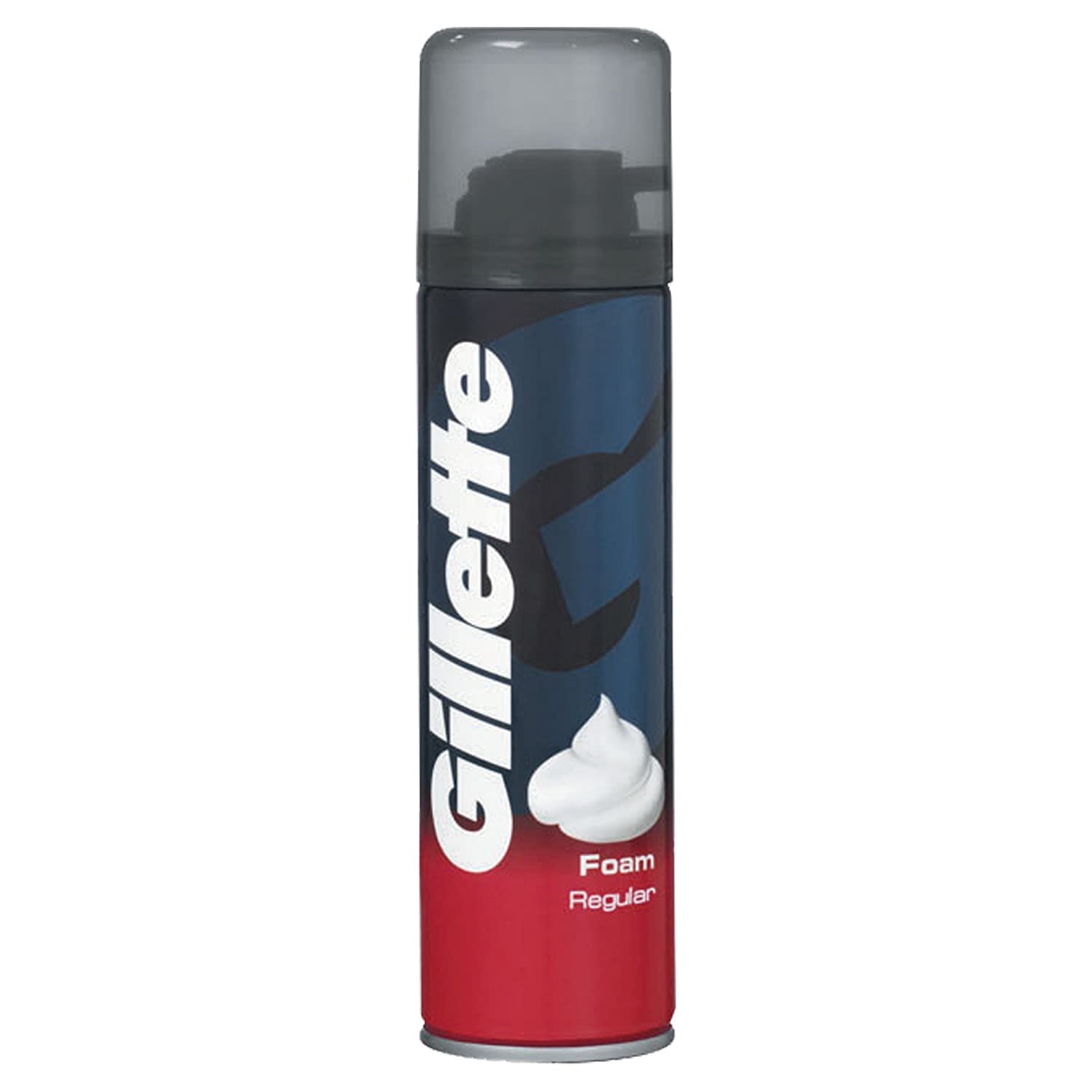 GILLETTE SHAVING FOAM 200 ML REGULAR 