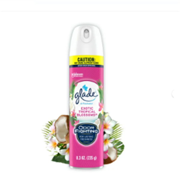 GLADE EXOTIC TROPICAL BLOSSOMS SPRAY