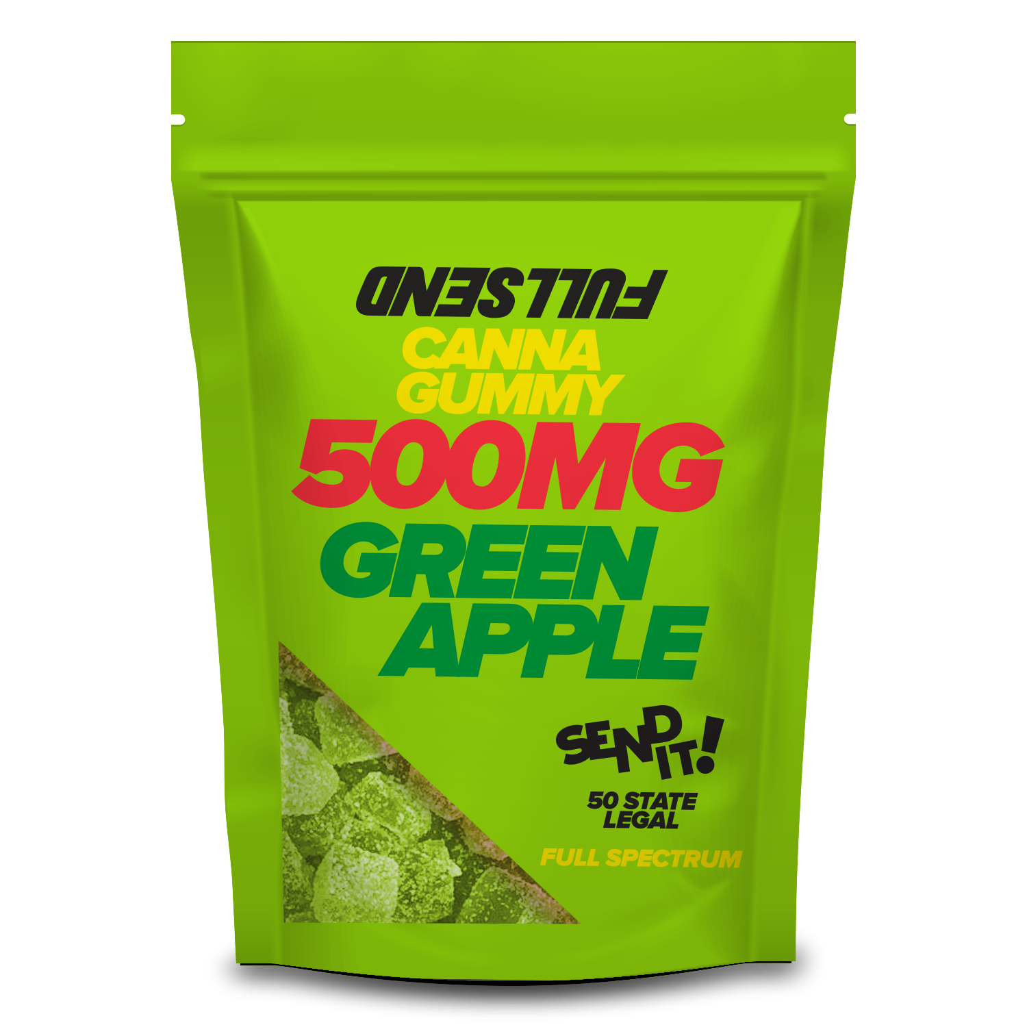 FULL SEND GREEN APPLE 500MG