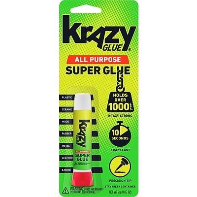 KRAZY GLUE ALL PURPOSE GLUE 0.07 OZ 12 CT