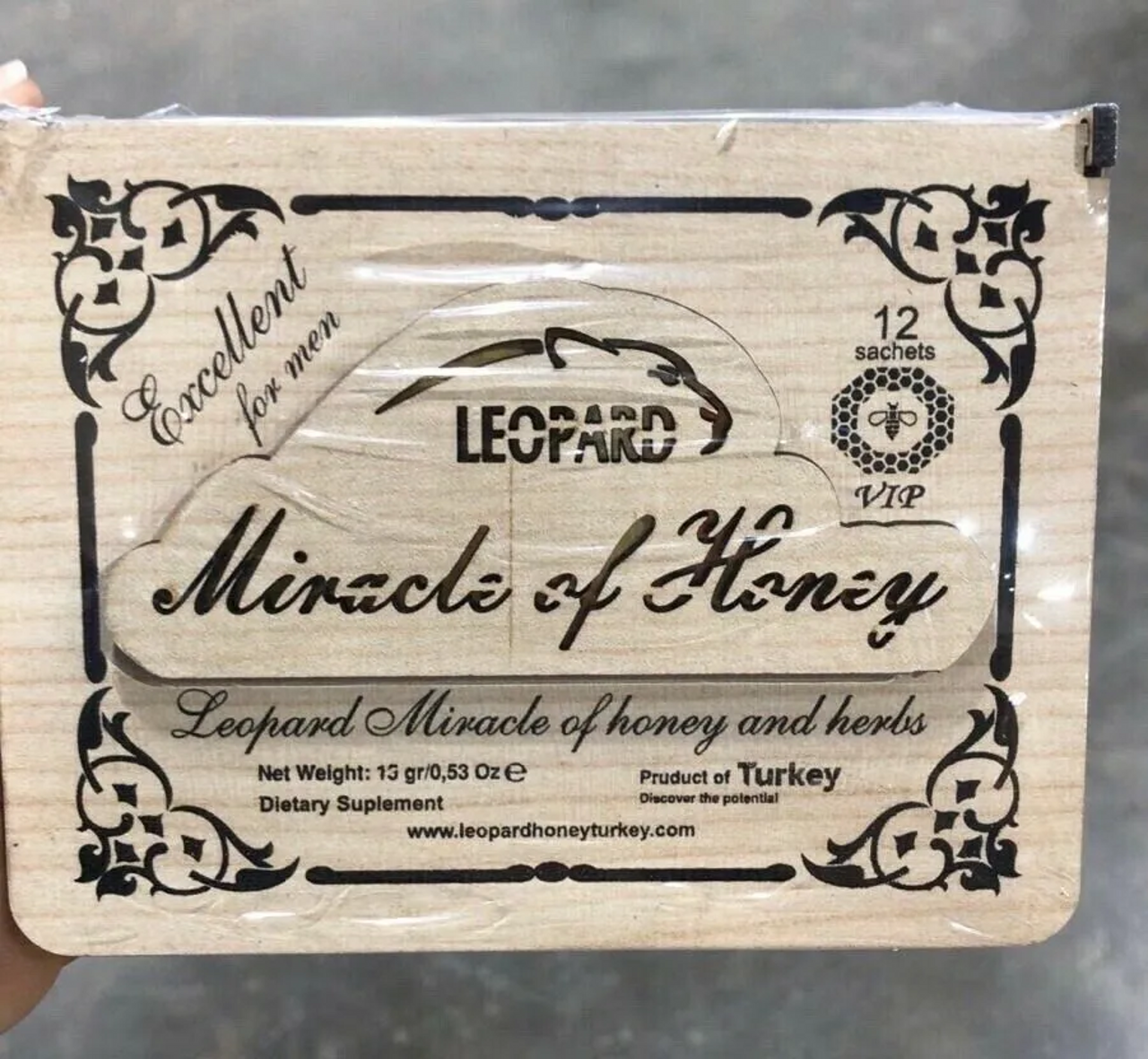 LEOPARD MIRACLE HONEY 12 GACHETS
