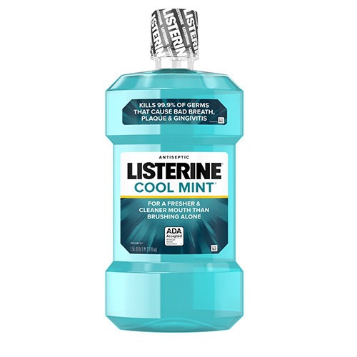 LISTERINE COOL MINT ANTISEPTIC MOUTHWASH 8.5 OZ 250 ML (USA)