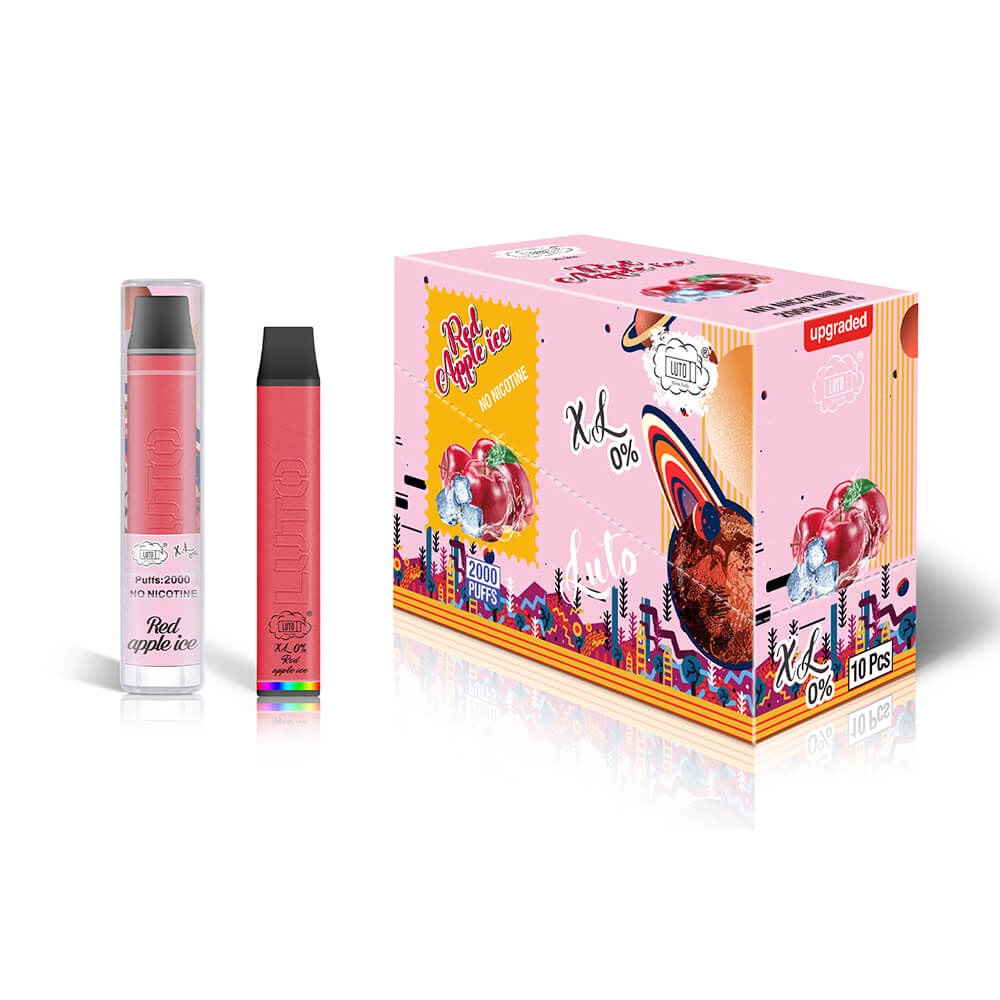 LUTO XL 0%  2000 PUFFS RED APPLE ICE