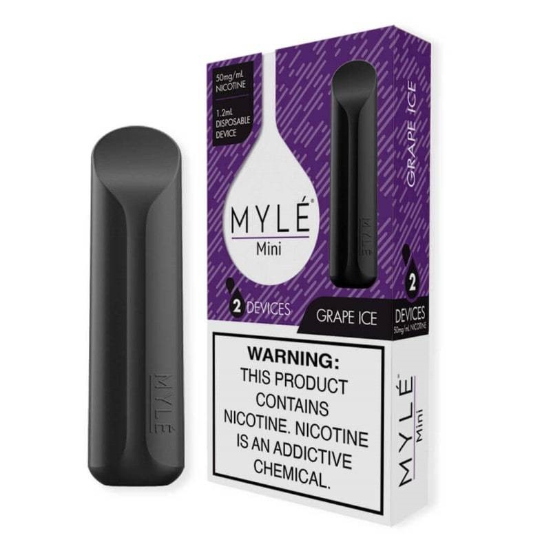 MYLE MINI GRAPE ICE 1.2  2 DEVICES 10 PACK