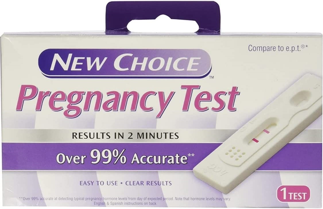 NEW CHOICE PREGNANCY TEST 1 PCS