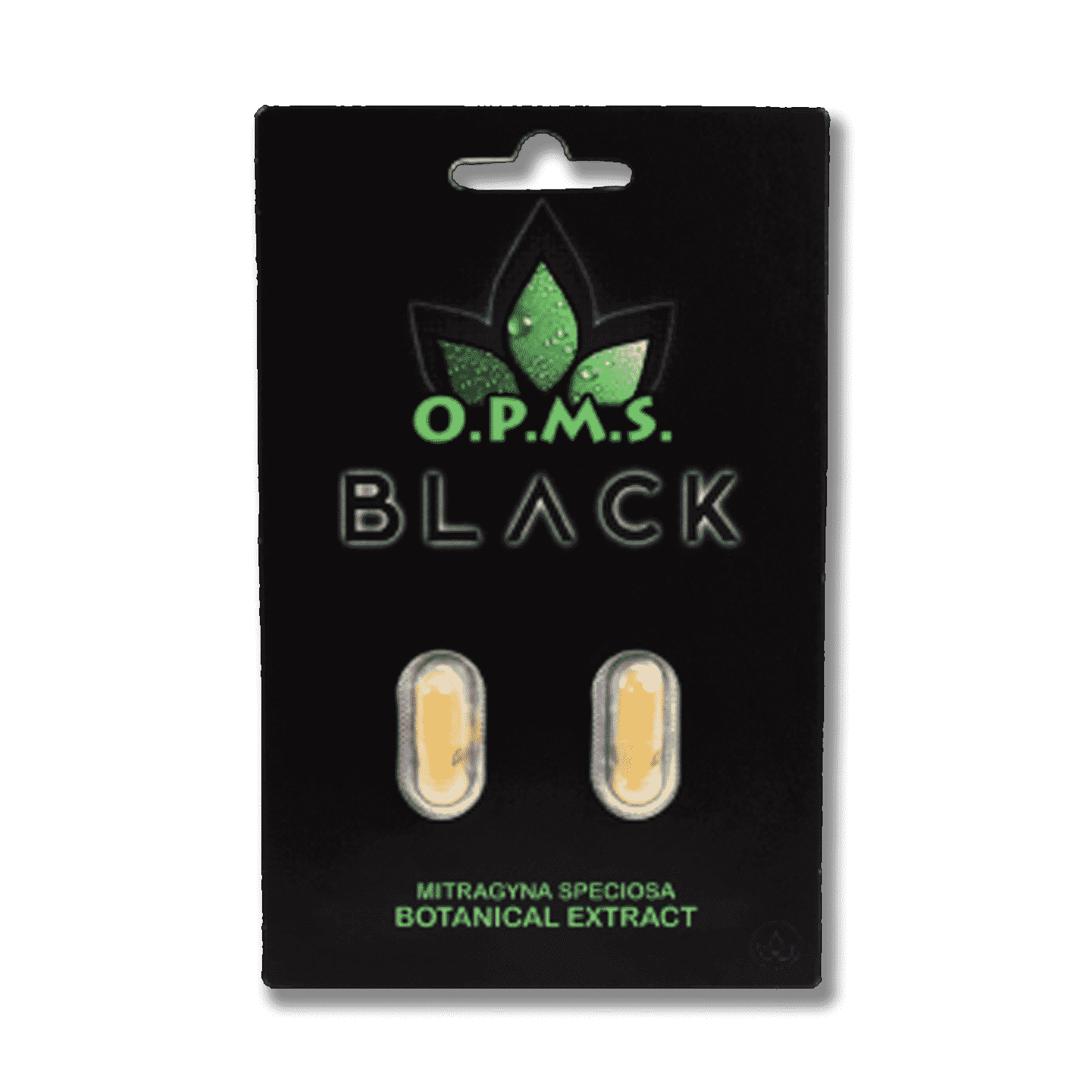 OPMS BLACK KRATOM EXTRACT CAPSULES 2 CT
