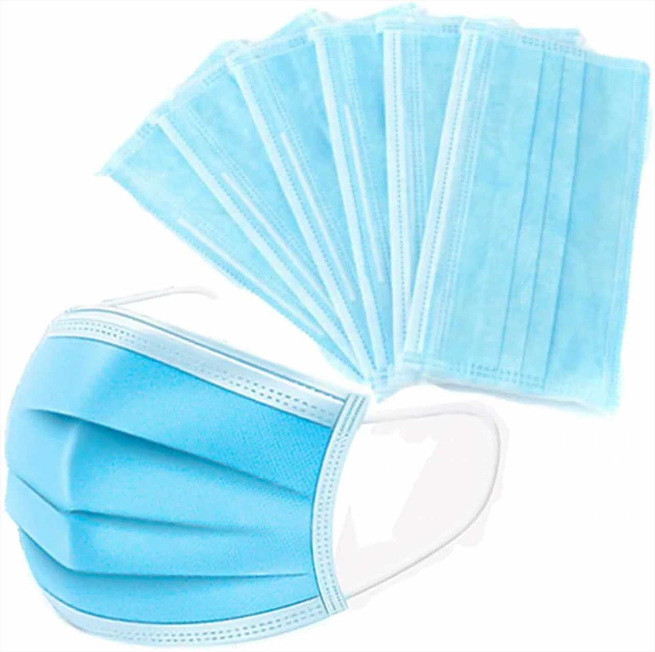 PREMIUM DISPOSABLE FACE MASK 3 LAYER 50 PCS