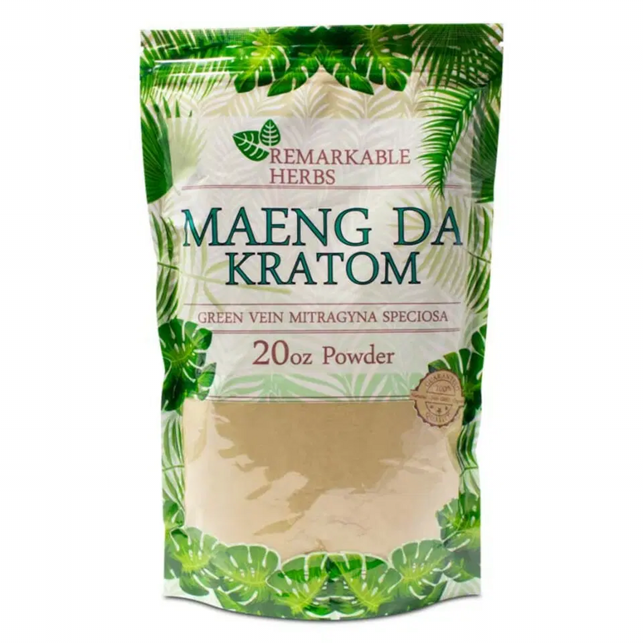 REMARKABLE HERBS MAENG DA KRATOM RED VEIN MITRAGYNA 20 OZ POWDER