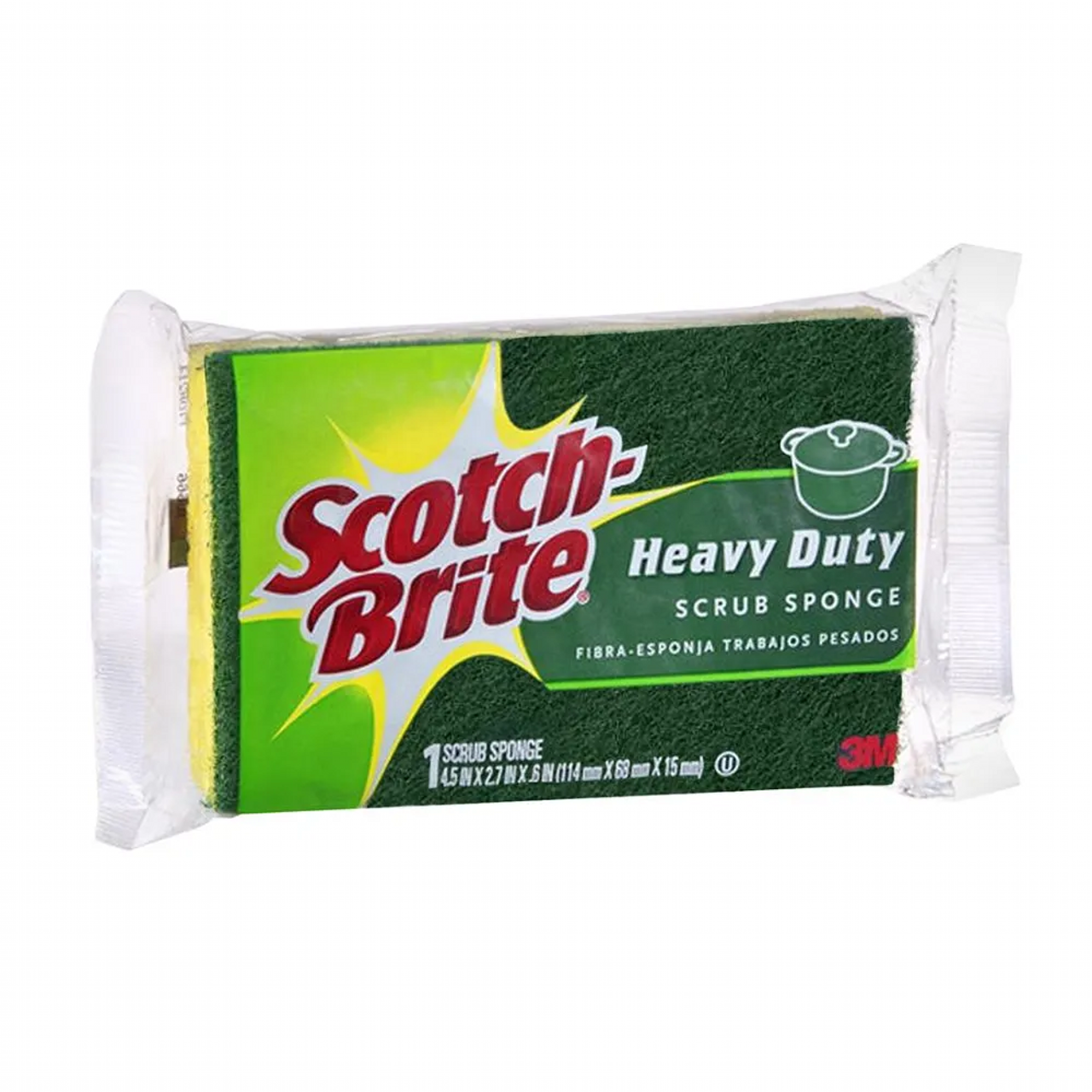SCOTCH BRITE HEAVY DUTY SCRUB 1 PCS