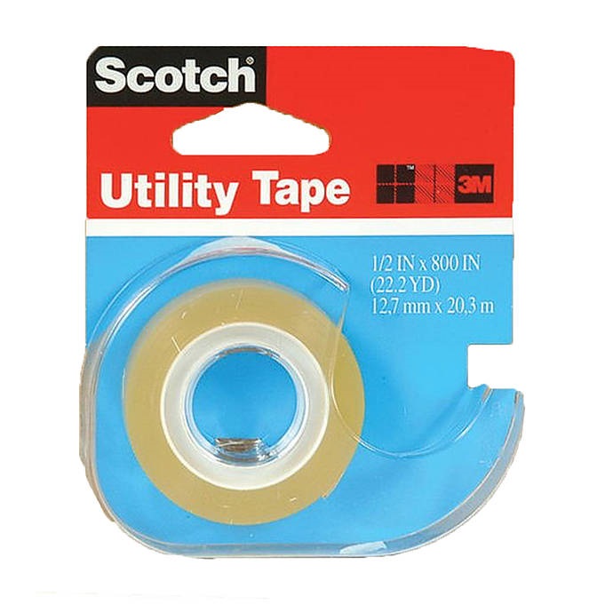 SCOTCH 3M UTILITY TAPE 12 CT