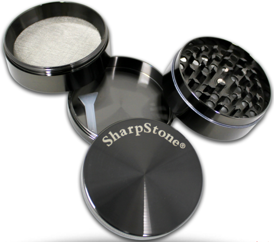 SHARPSTONE GRINDER LARGE GUN BLACK