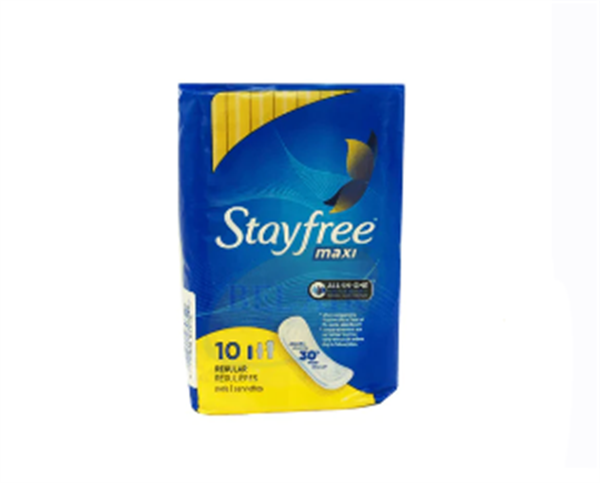 STAYFREE MAXI 10 CT