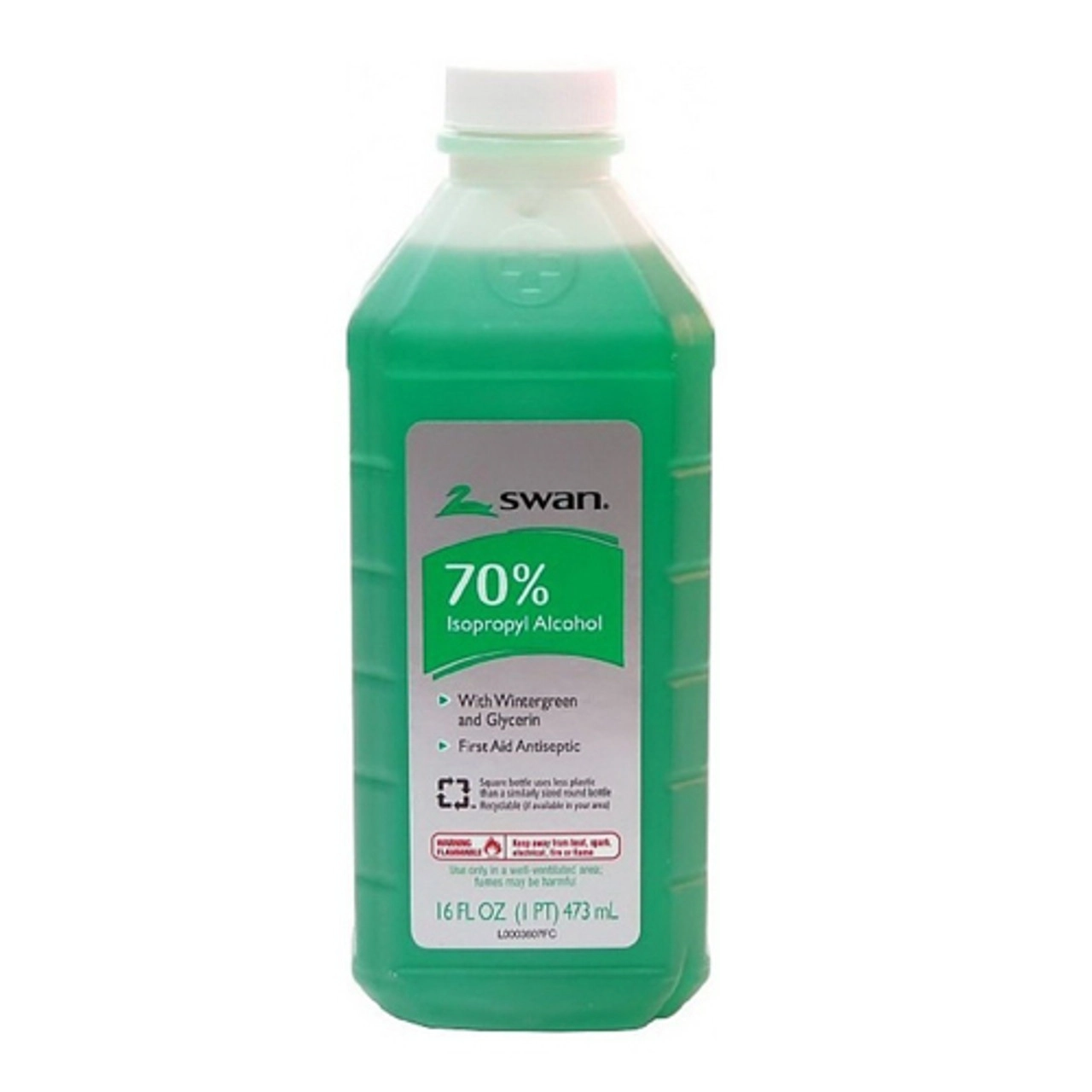 SWAN ISOPROPHYL ALCOHOL 70% 16 OZ 473 ML