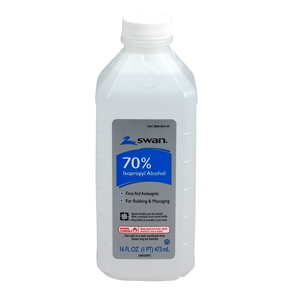 SWAN ISOPROPHYL ALCOHOL 70% 16 OZ