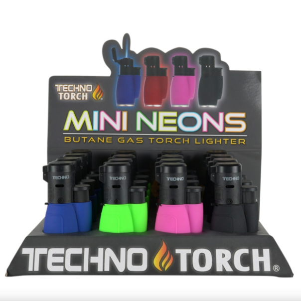 TECHNO TORCH MINI NEON 20 CT