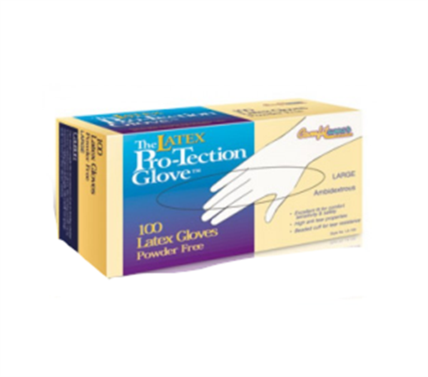 THE LATEX PRO-TECTION GLOVE X-LARGE