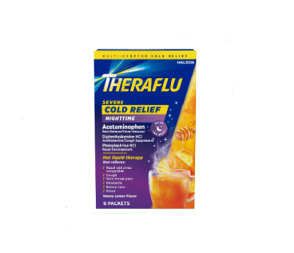 THERAFLU SEVERE COLD RELIEF NIGHTTIME