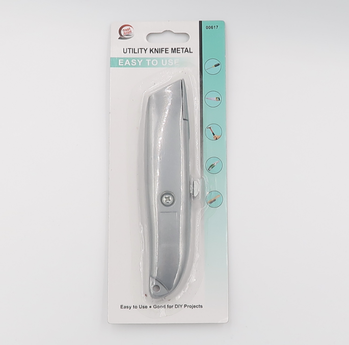 TOOL STUFF UTILITY KNIFE METAL 1 PCS