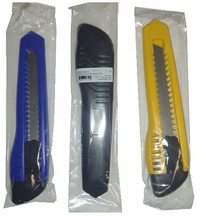 TOOLSET CUTTER KNIFE 3 PCS