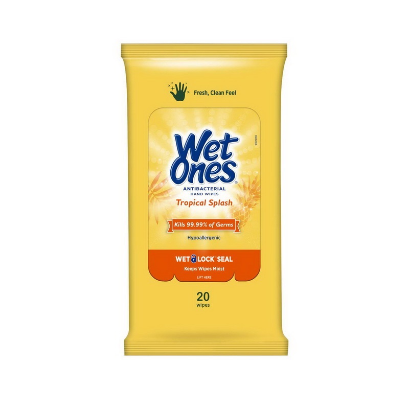 WET ONES TROPICAL SPLASH 10 CT