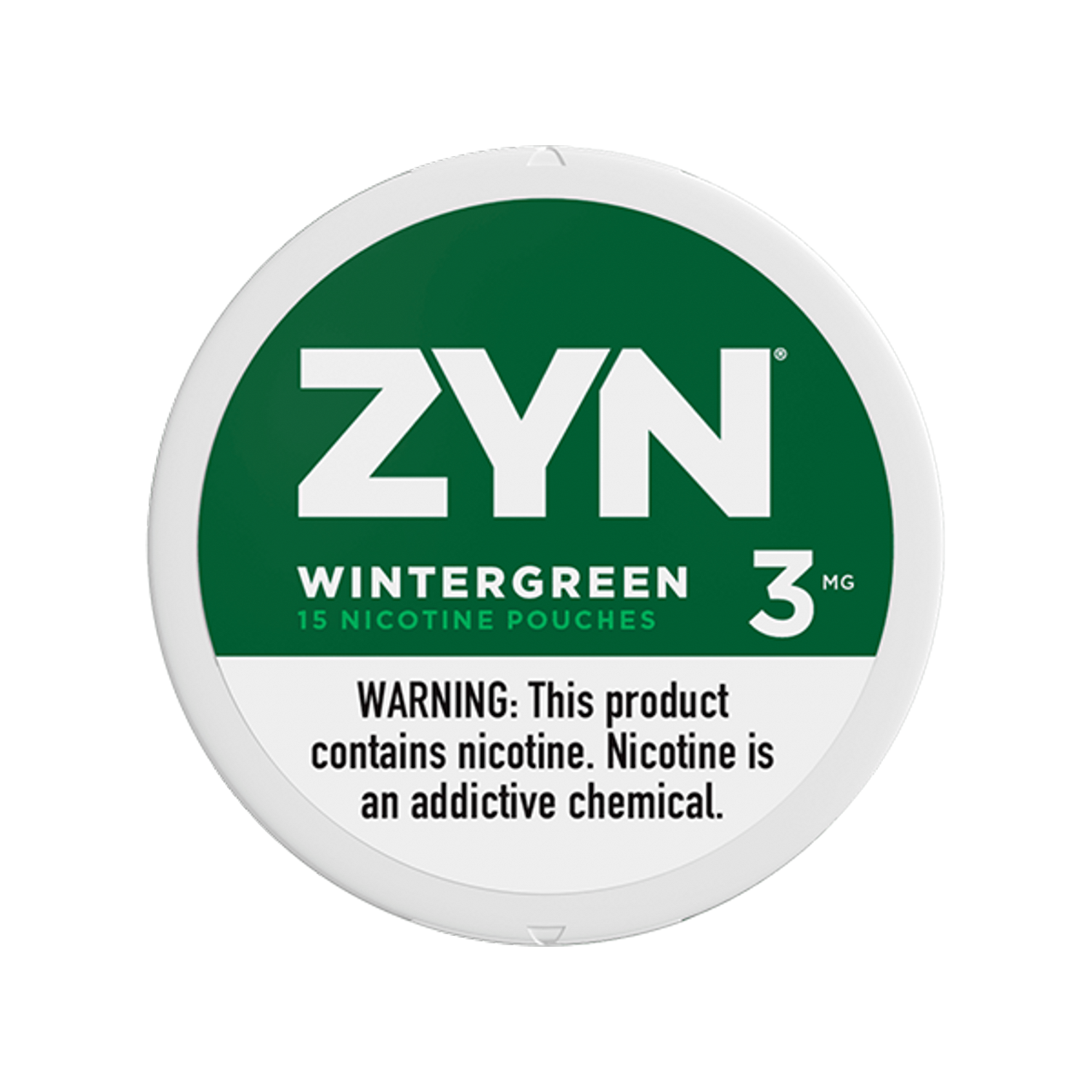 ZYN WINTERGREEN 3MG 